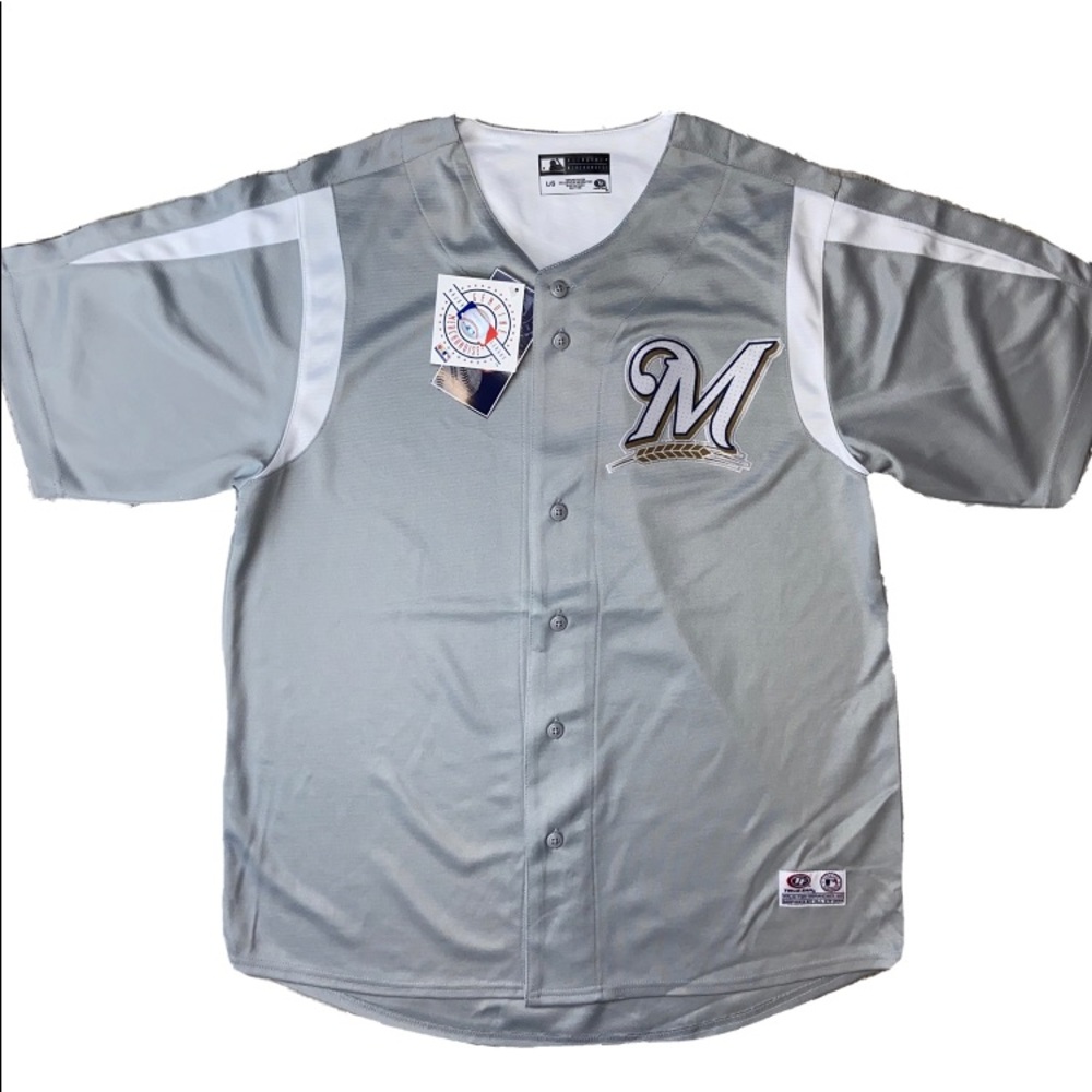 MLB Milwaukee Brewers Jersey Shirt